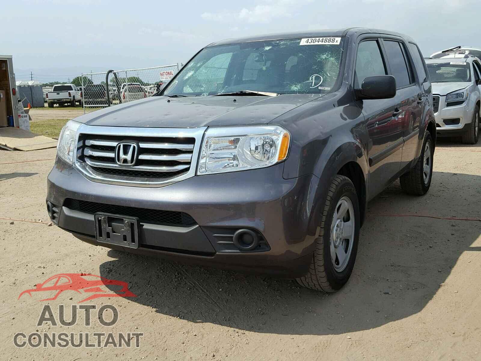 HONDA PILOT LX 2015 - 5FNYF4H27FB055490