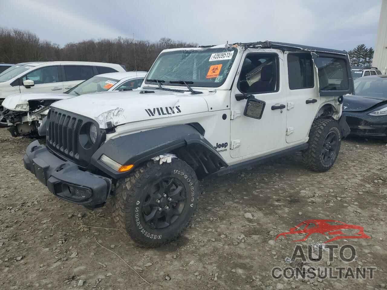 JEEP WRANGLER 2022 - 1C4HJXDG8NW139975