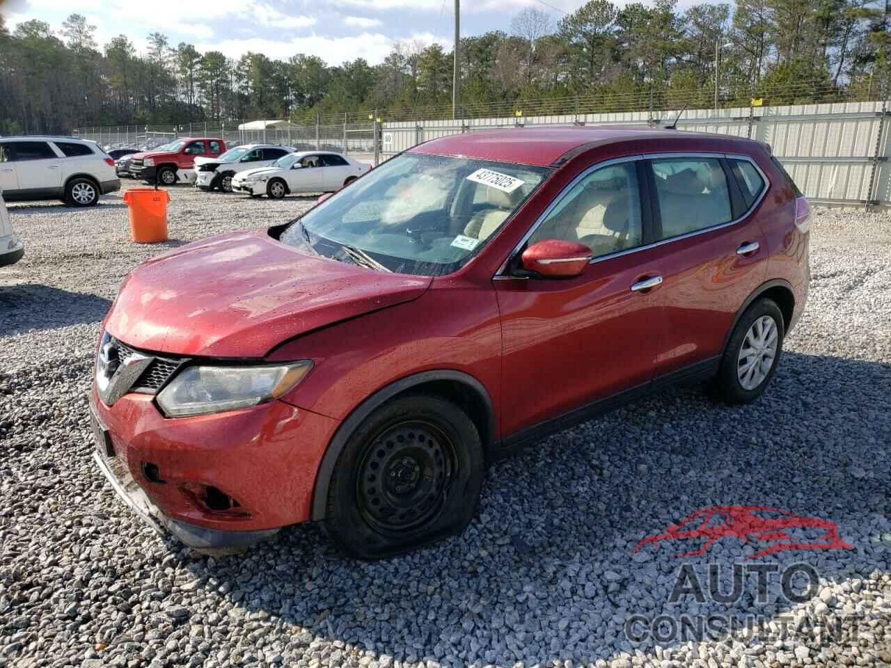 NISSAN ROGUE 2015 - KNMAT2MV0FP563675