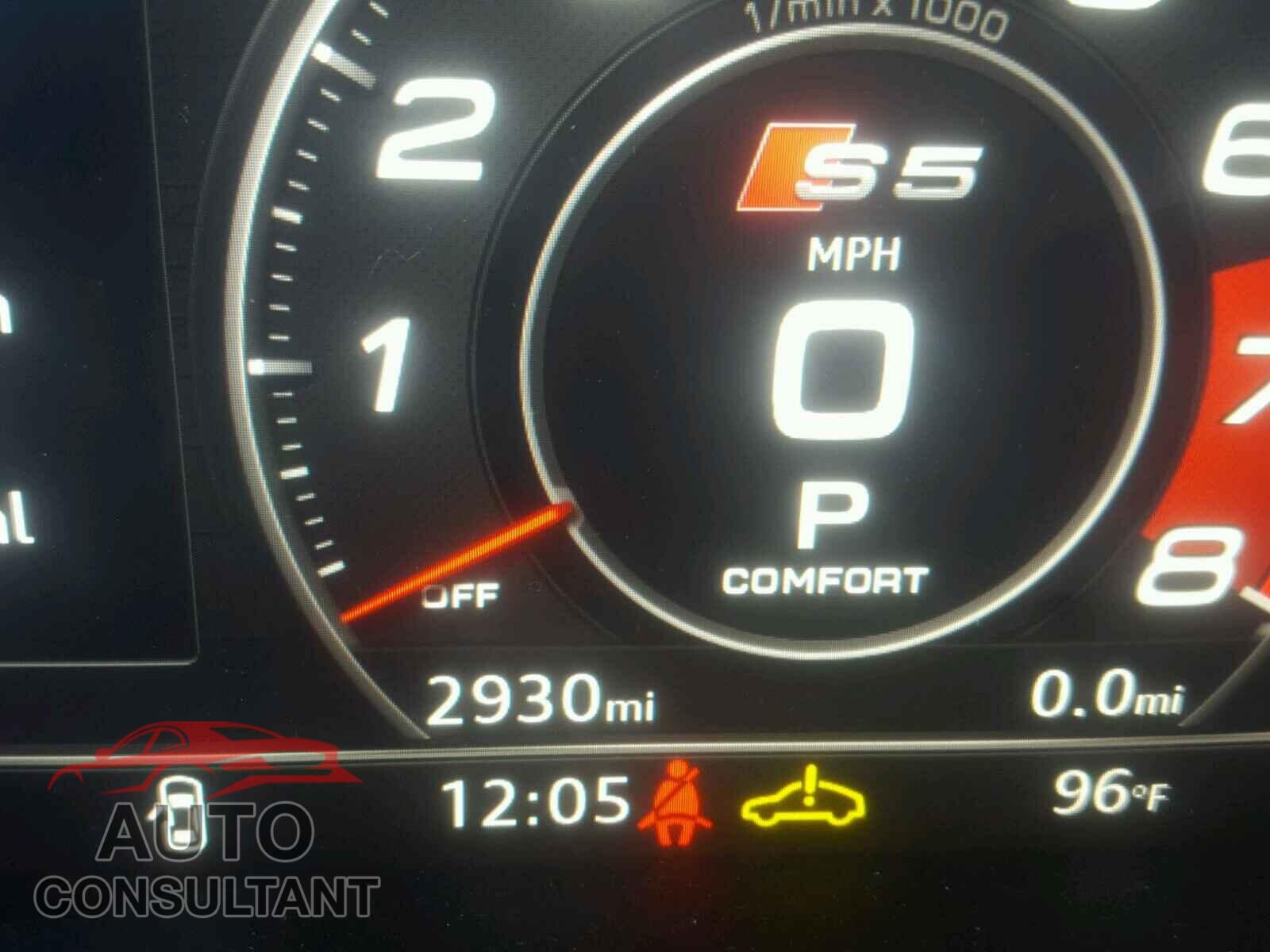AUDI S5/RS5 2018 - WAUC4CF57JA066351
