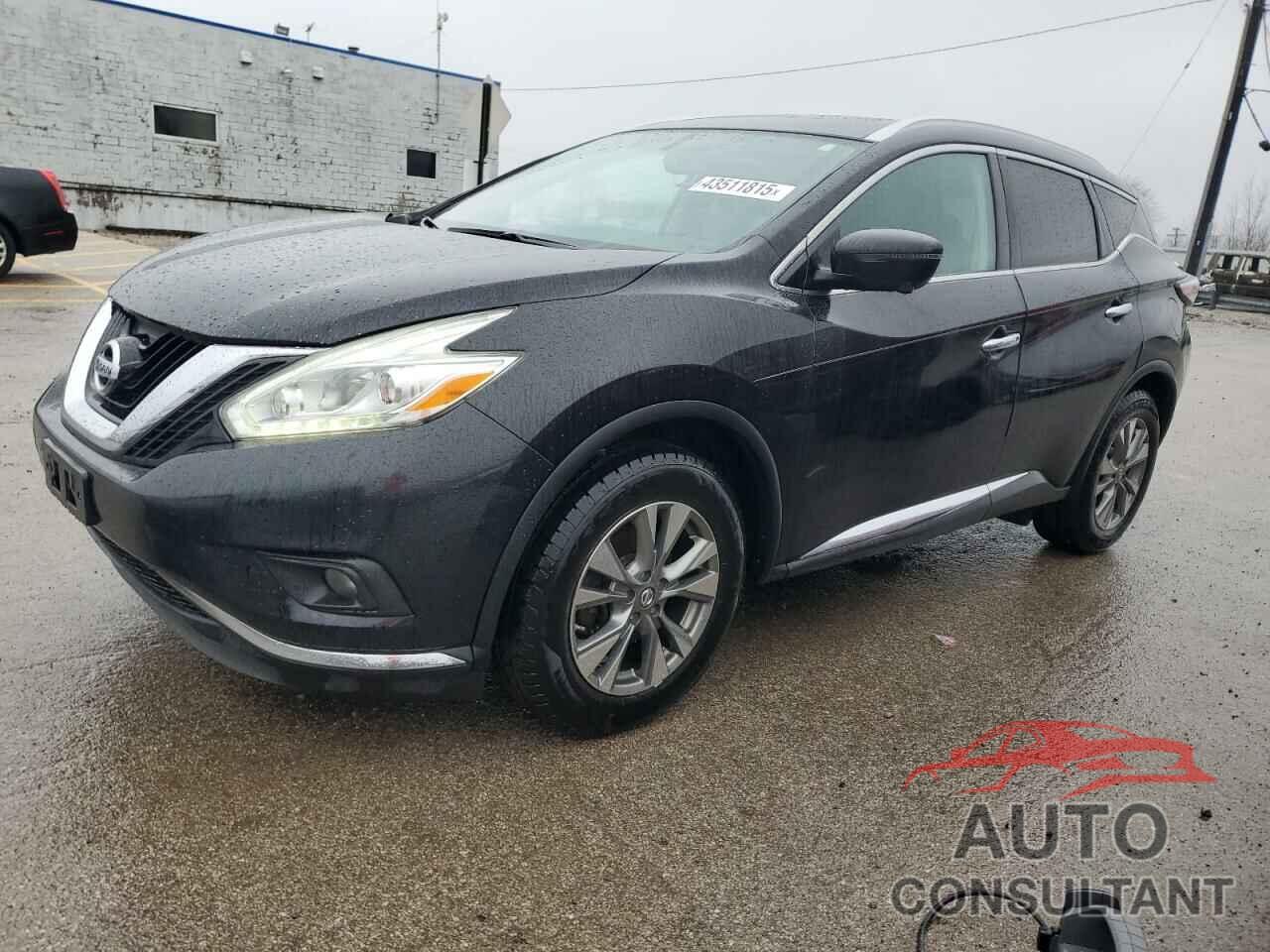 NISSAN MURANO 2016 - 5N1AZ2MH3GN146939