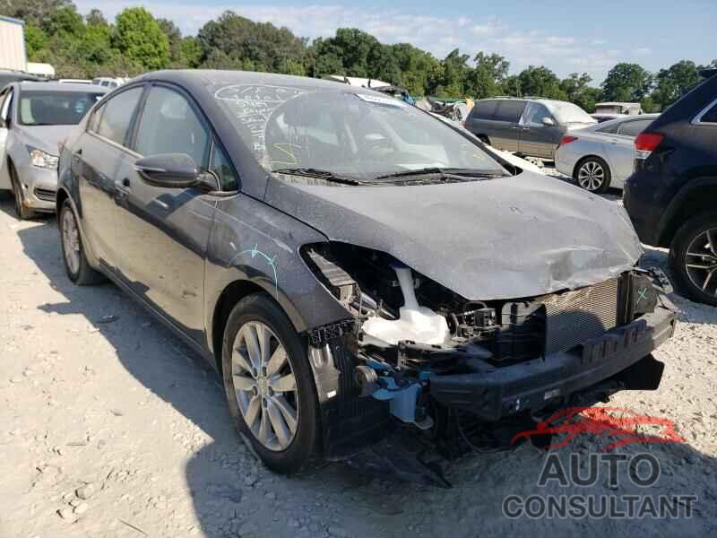 KIA FORTE 2016 - KNAFX4A6XG5553068