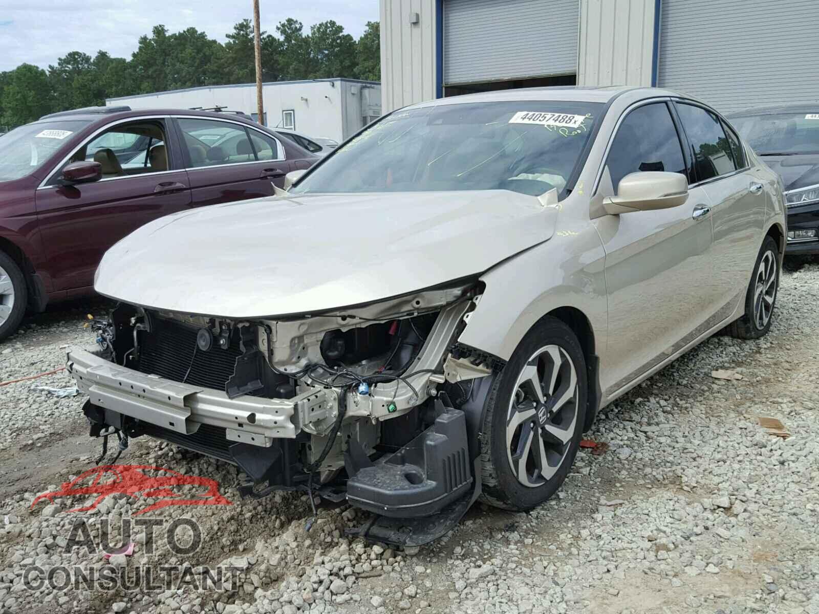 HONDA ACCORD EXL 2017 - 1HGCR3F08HA041799