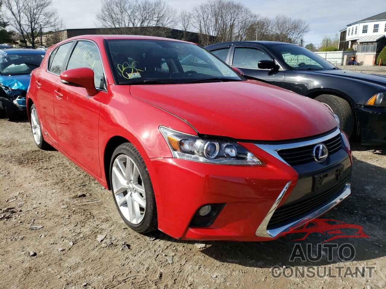 LEXUS CT 200 2016 - JTHKD5BH5G2266303