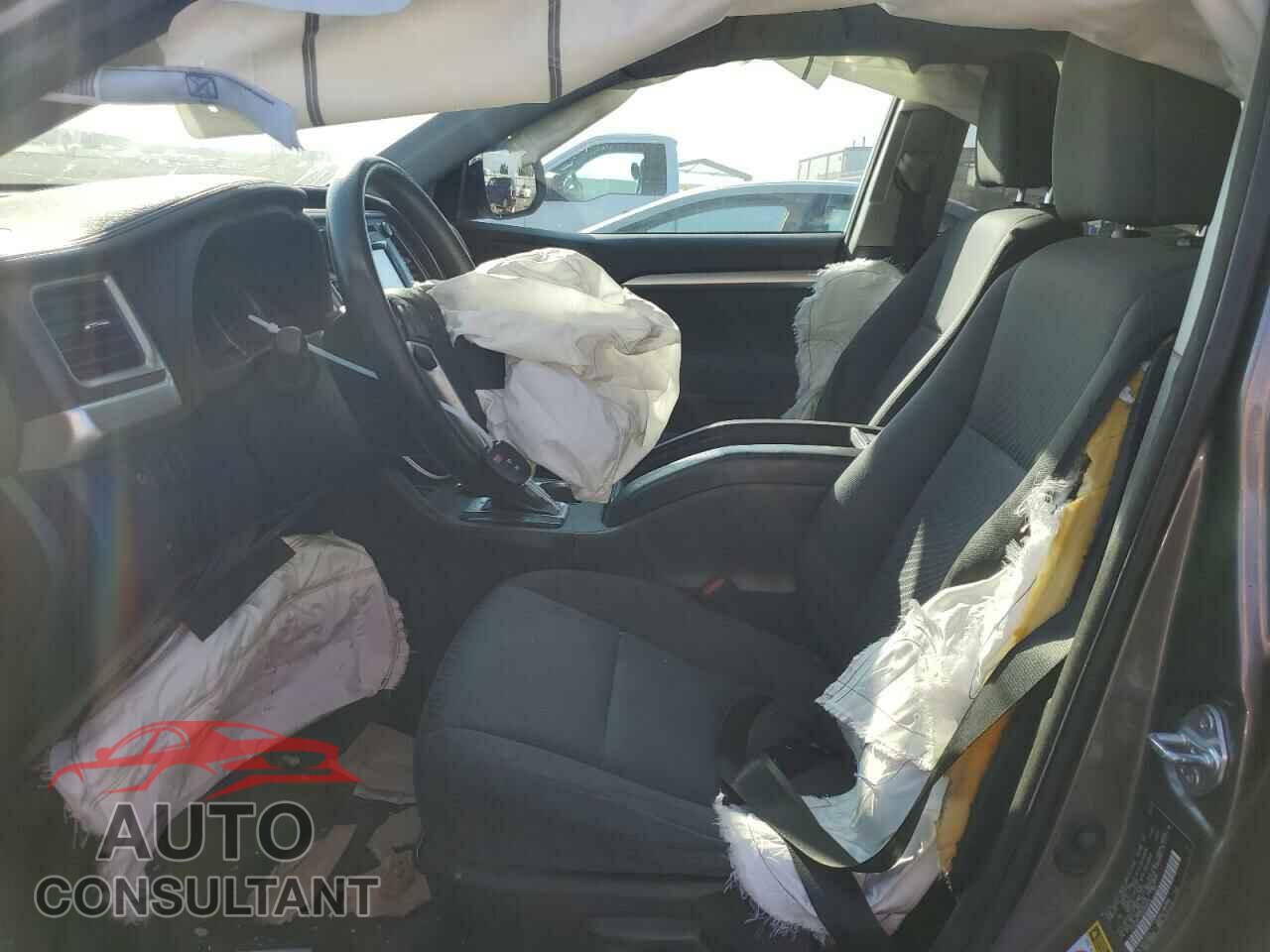 TOYOTA HIGHLANDER 2017 - 5TDZZRFH2HS204029
