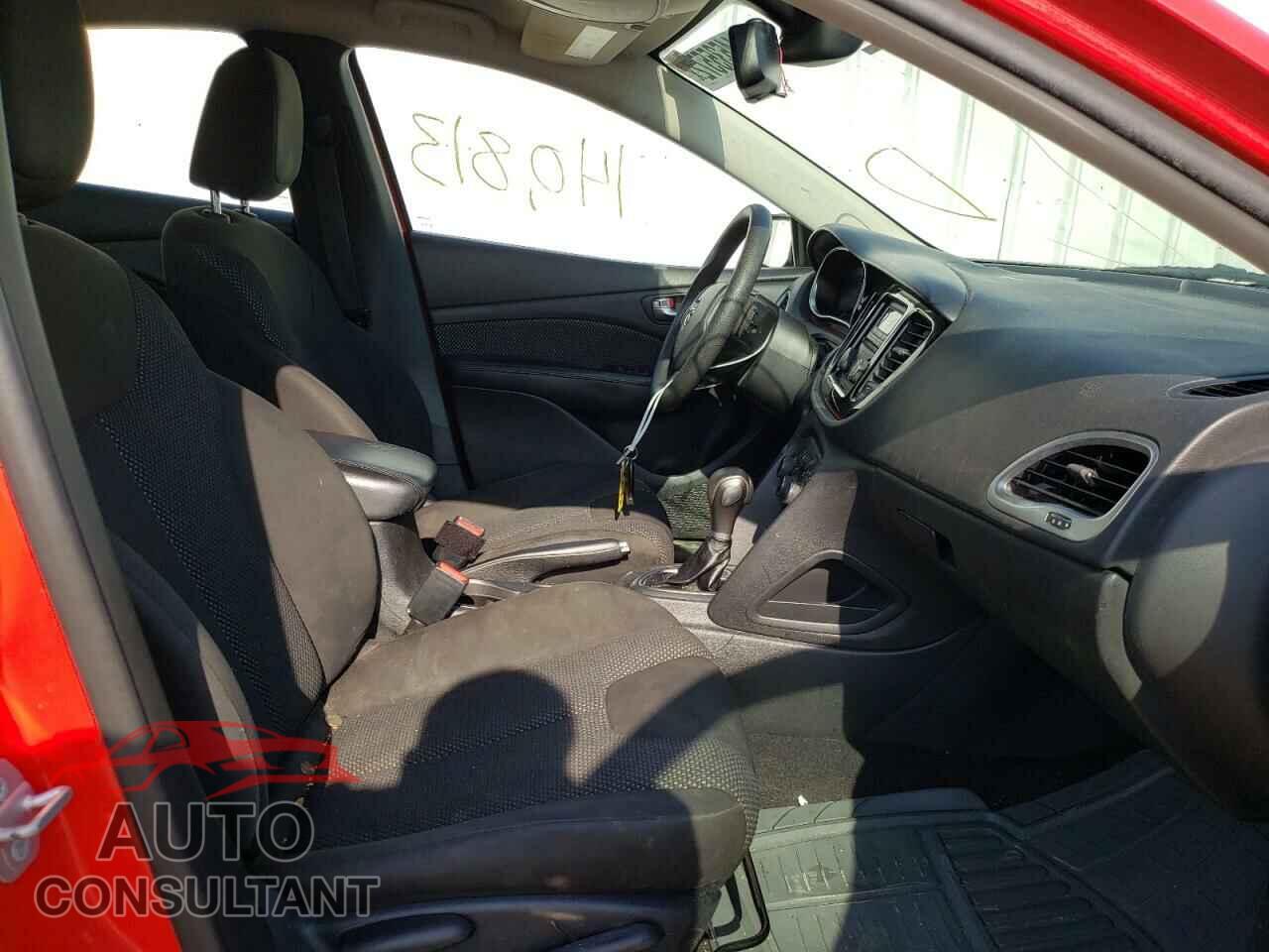 DODGE DART 2016 - 1C3CDFAAXGD625007