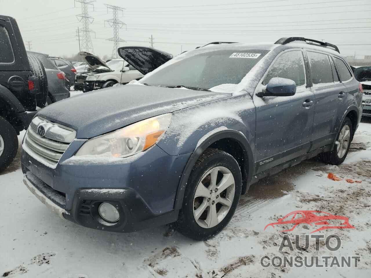 SUBARU OUTBACK 2014 - 4S4BRCLC4E3268721