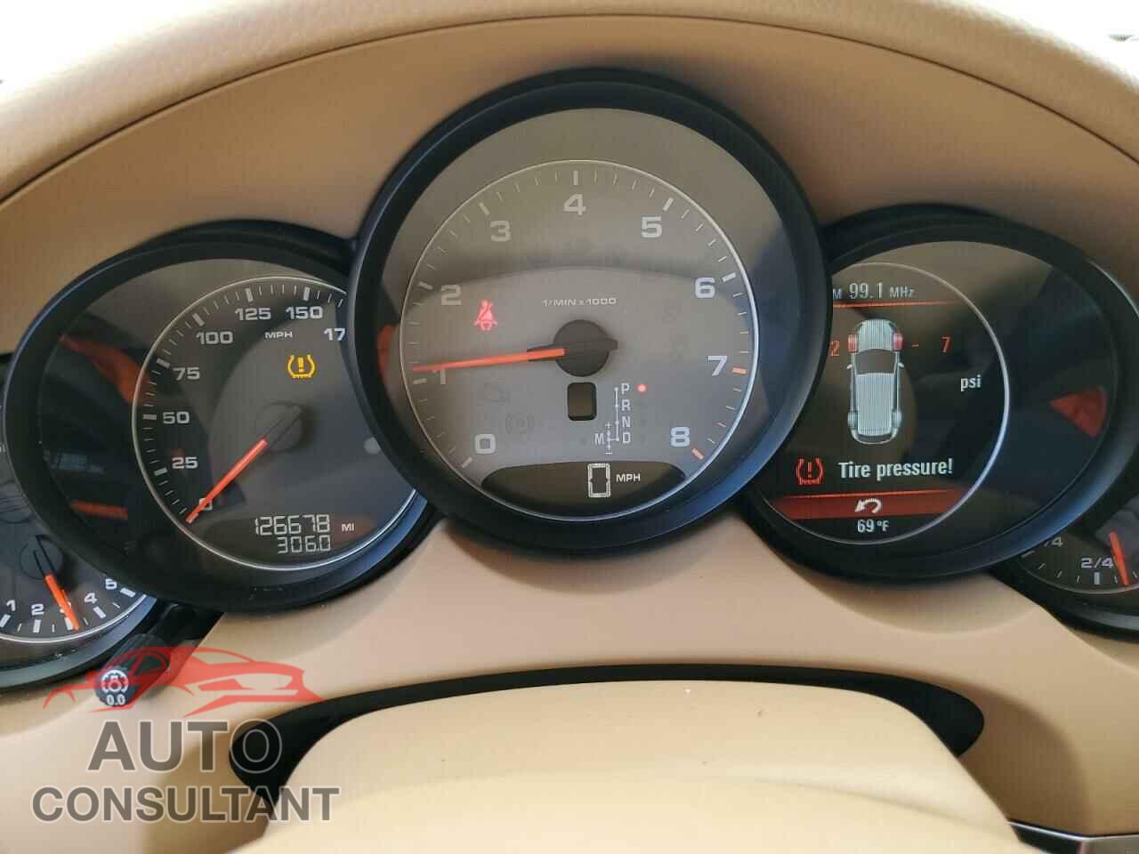 PORSCHE CAYENNE 2011 - WP1AB2A27BLA44491