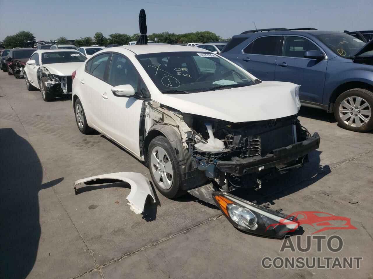 KIA FORTE 2016 - KNAFX4A67G5592572