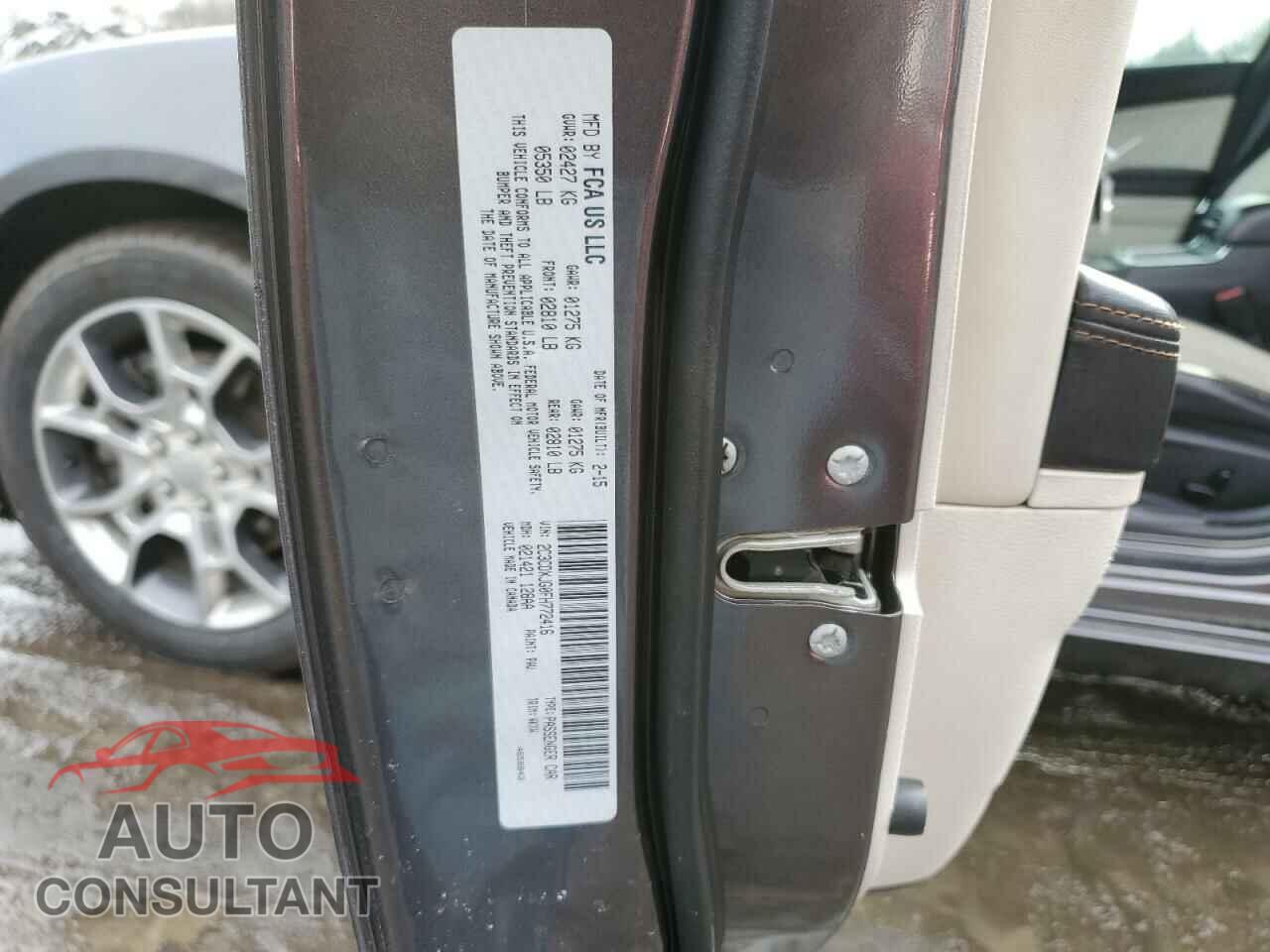 DODGE CHARGER 2015 - 2C3CDXJG0FH772416