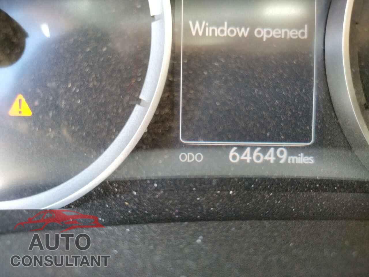 LEXUS IS 2016 - JTHBA1D2XG5026740