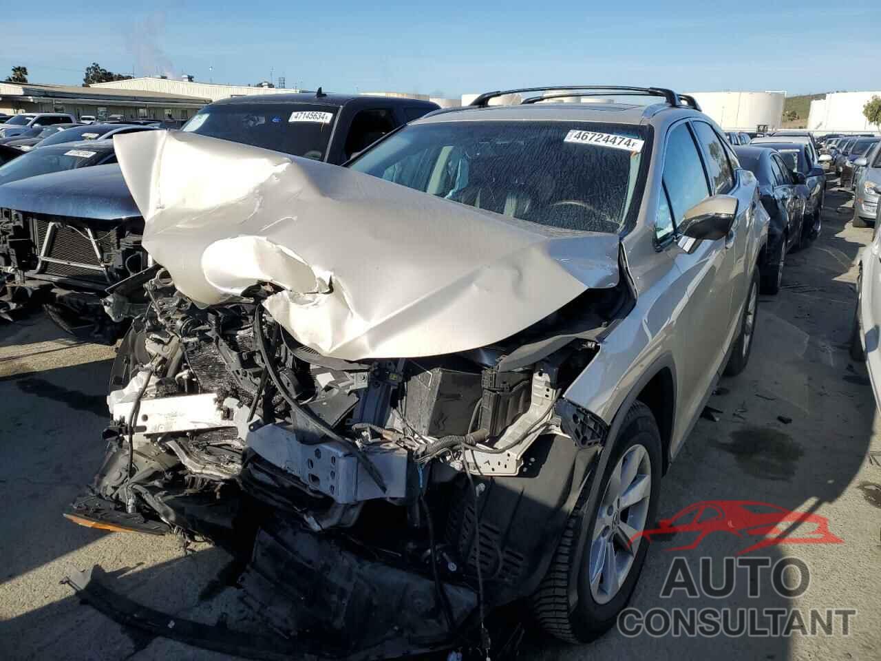 LEXUS RX350 2016 - 2T2BZMCA6GC014538