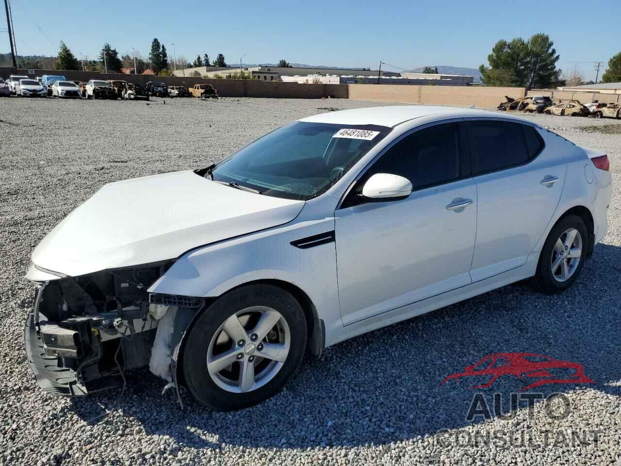 KIA OPTIMA 2015 - KNAGM4A7XF5622426