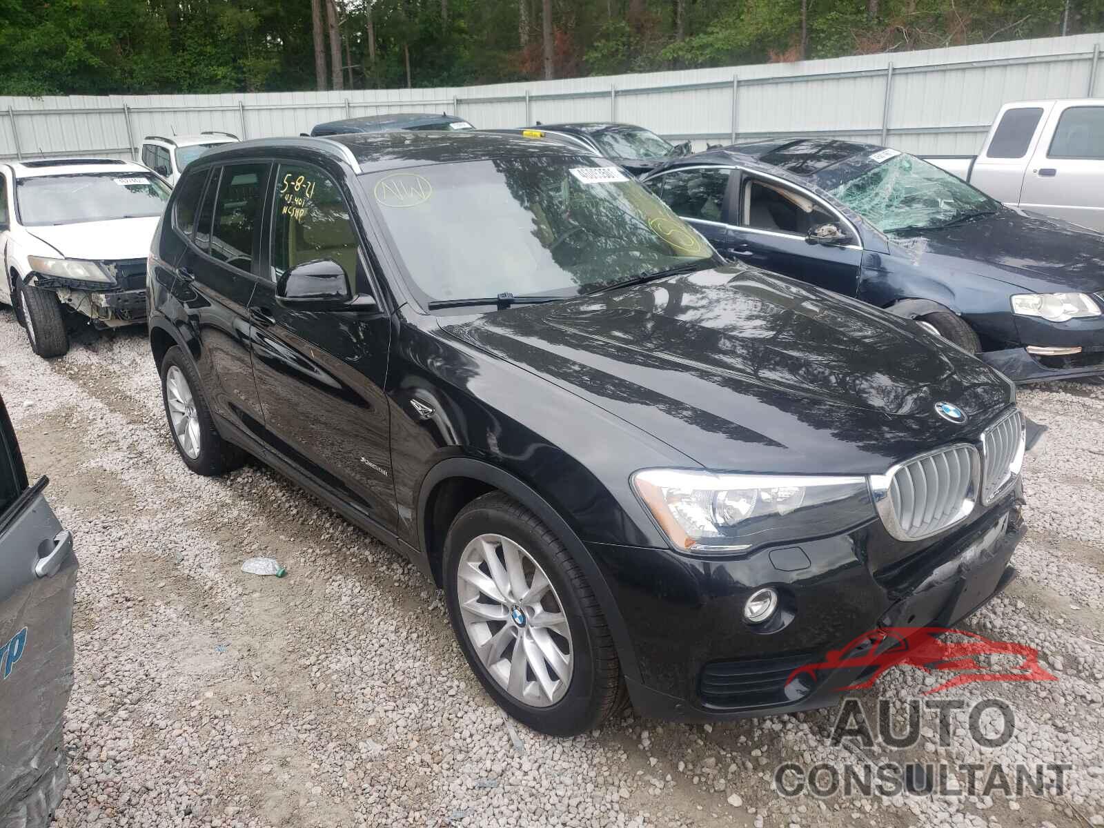 BMW X3 2016 - 5UXWX9C55G0D84015