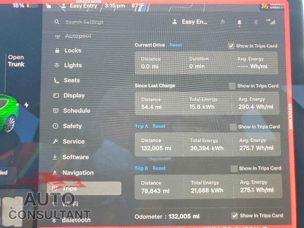 TESLA MODEL 3 2019 - 5YJ3E1EB5KF512341