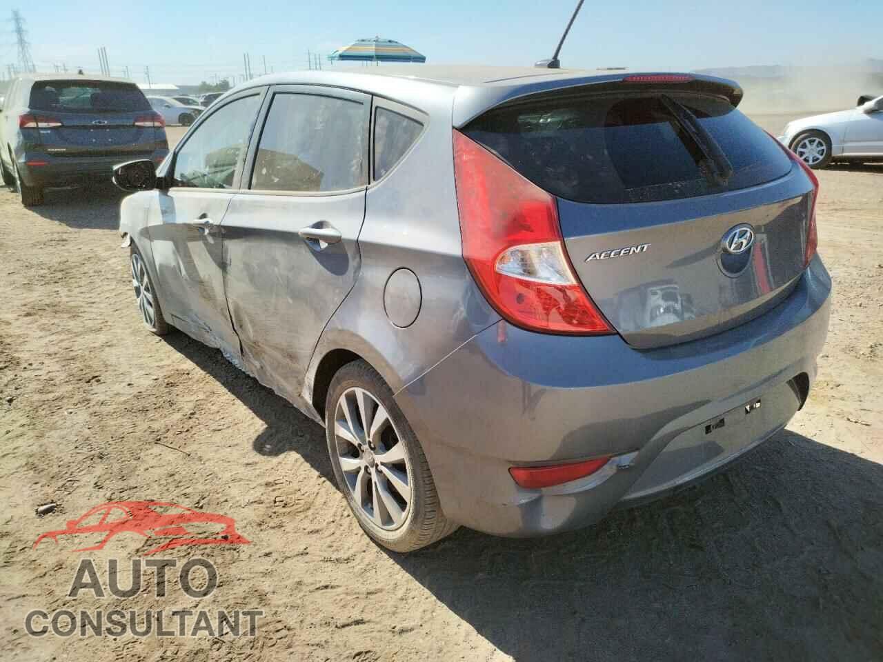 HYUNDAI ACCENT 2016 - KMHCU5AE9GU264972