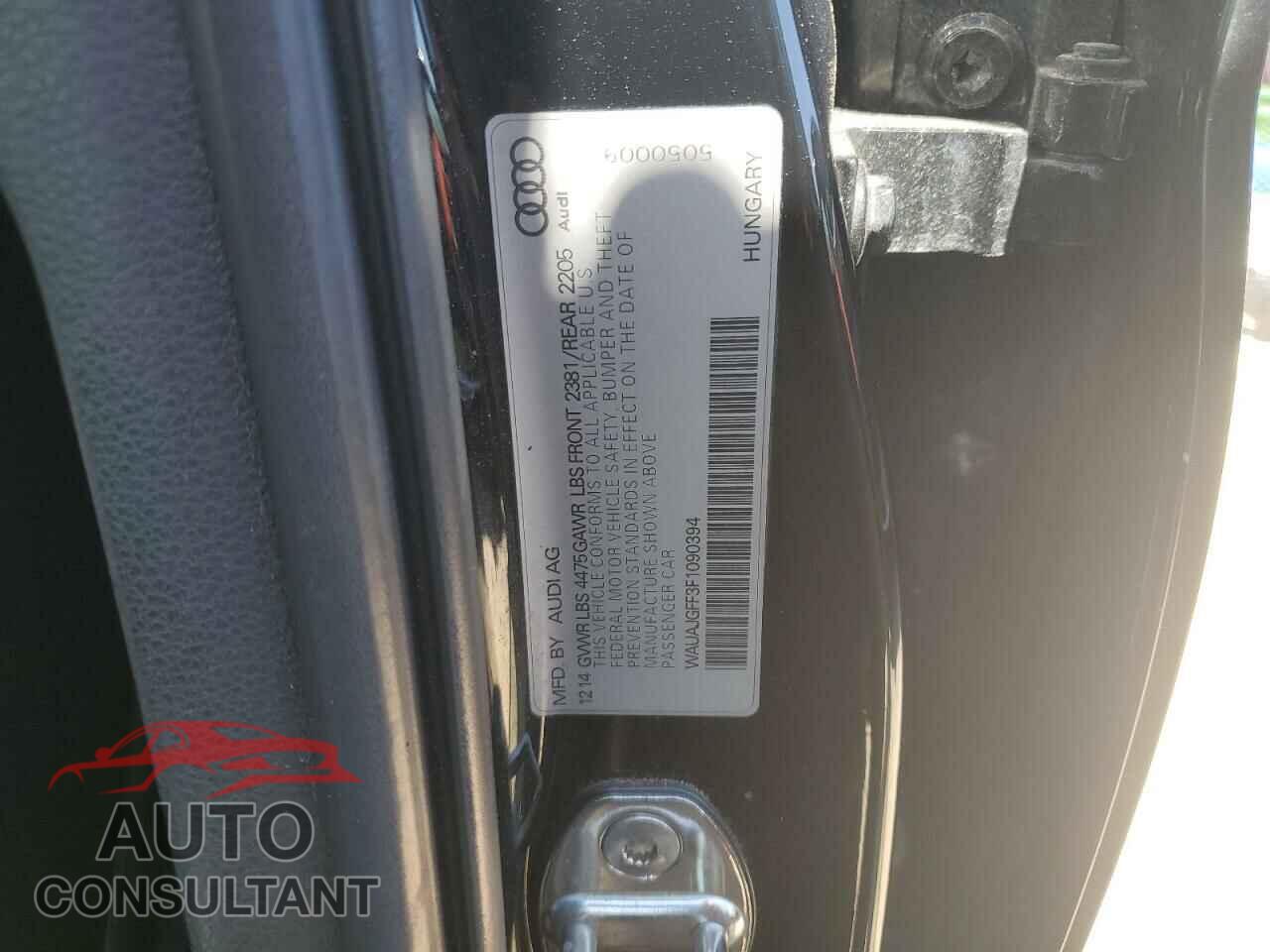 AUDI A3 2015 - WAUAJGFF3F1090394