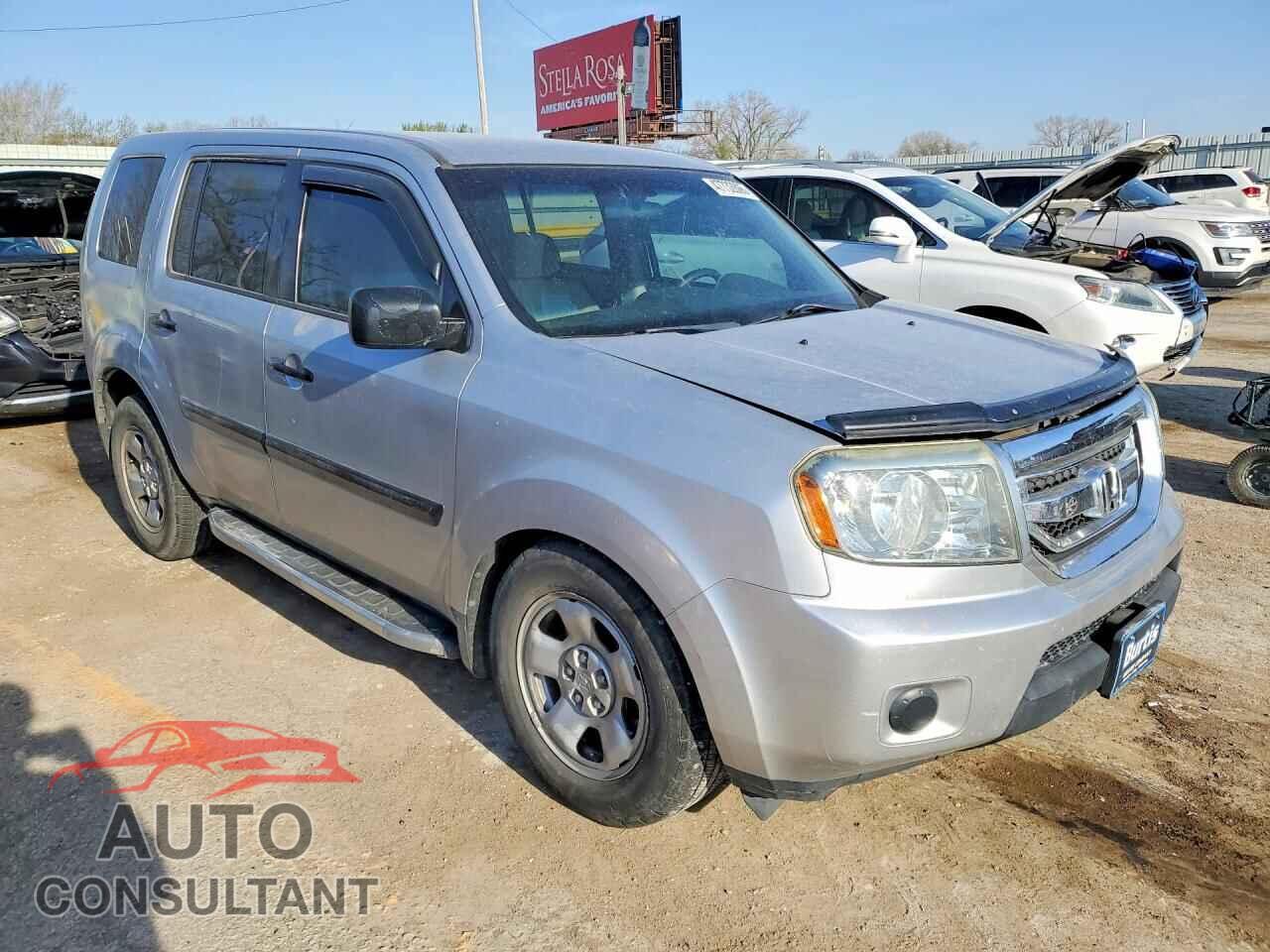HONDA PILOT 2011 - 5FNYF3H21BB044389