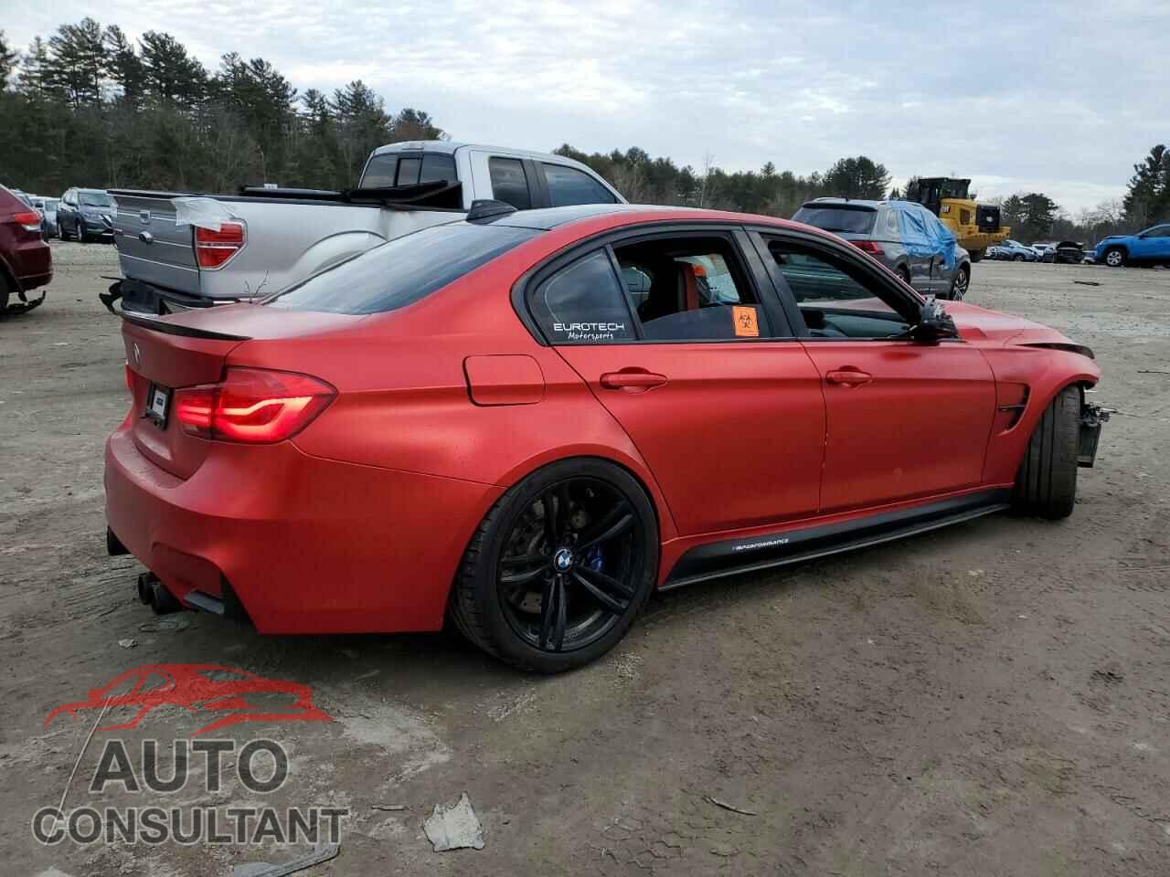 BMW M3 2016 - WBS8M9C55G5G41723