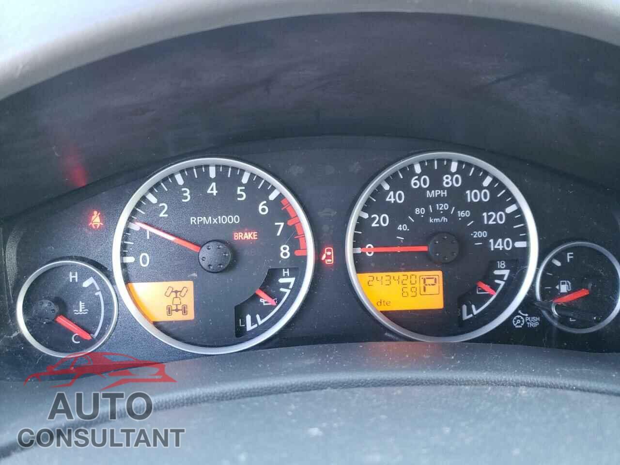 NISSAN FRONTIER 2011 - 1N6AD0EV5BC450500