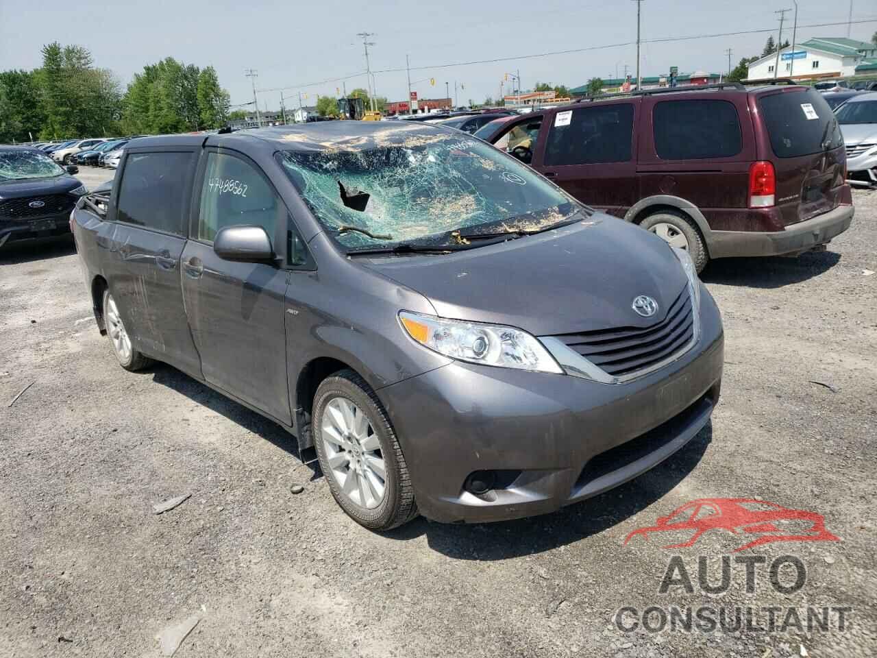 TOYOTA SIENNA 2016 - 5TDJK3DC4GS140662