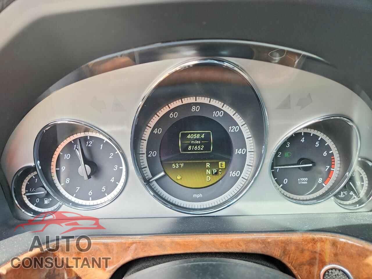 MERCEDES-BENZ E-CLASS 2012 - WDDHF8JB3CA611192