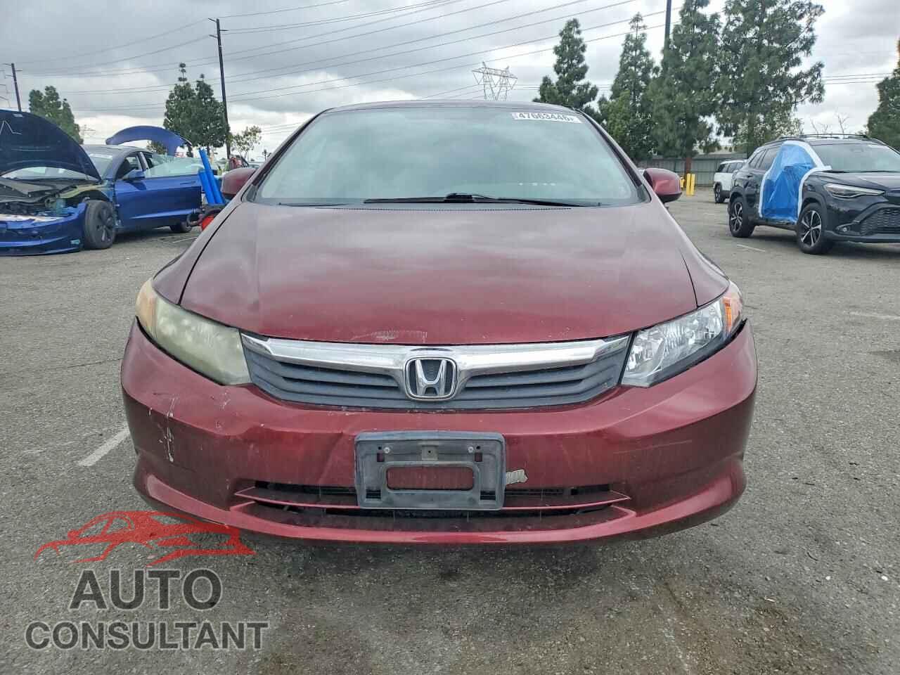 HONDA CIVIC 2012 - 19XFB2F53CE390333