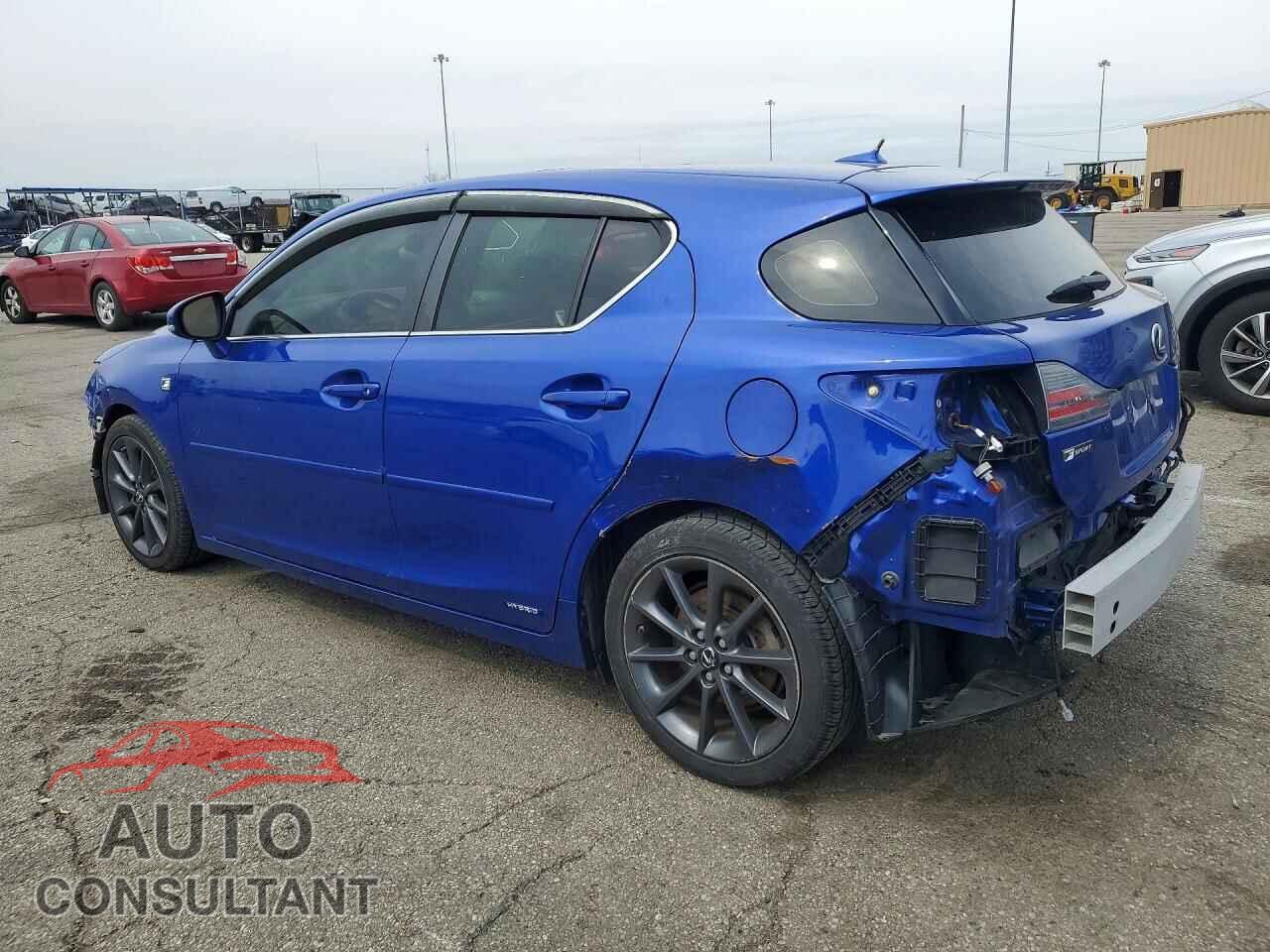 LEXUS CT 200 2013 - JTHKD5BH6D2162737