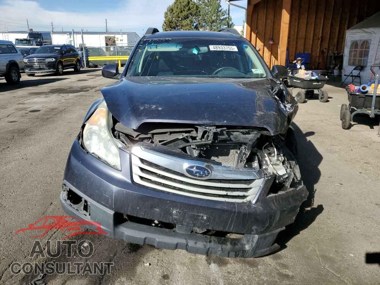 SUBARU OUTBACK 2012 - 4S4BRBCC8C1286044