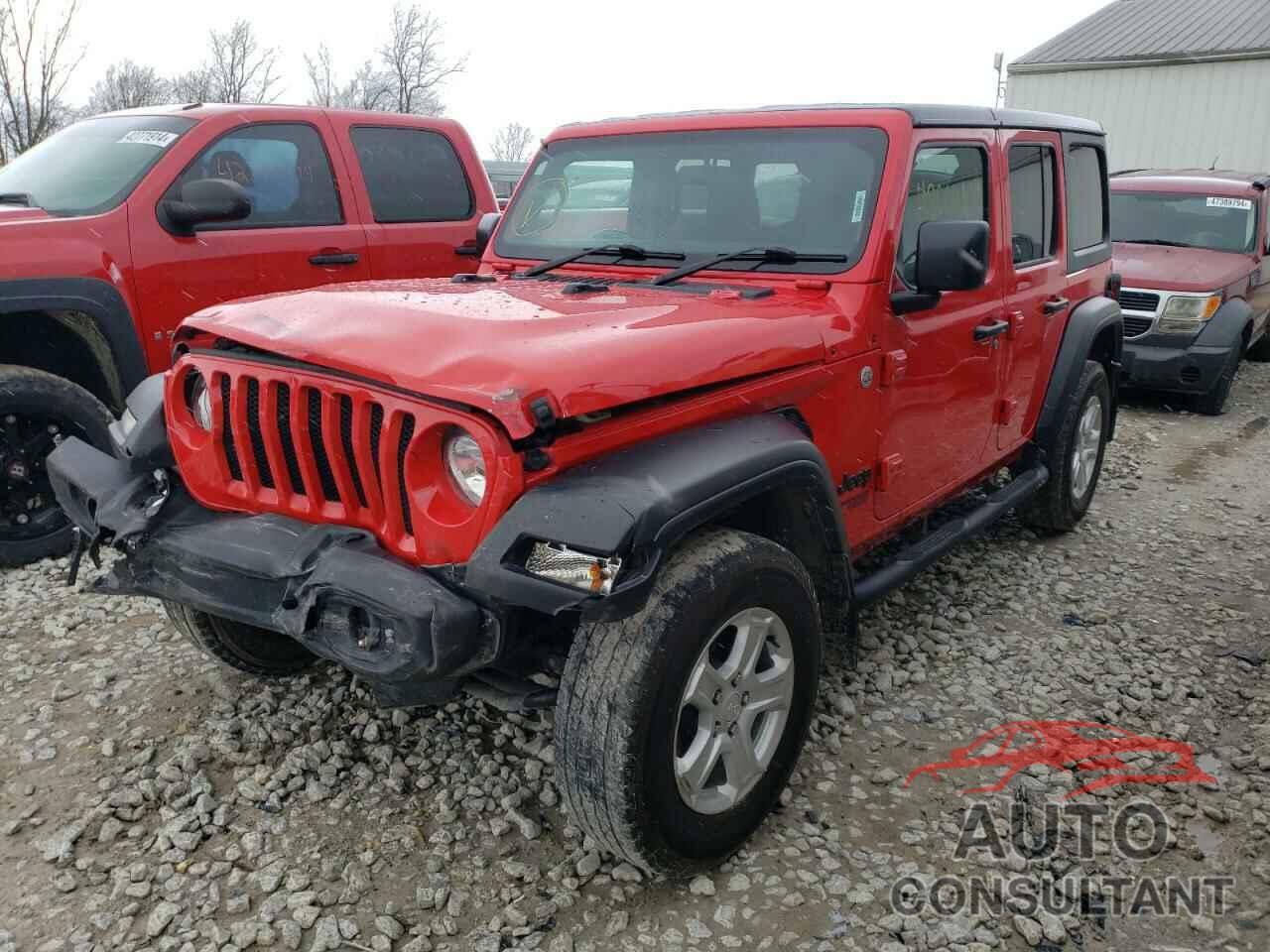 JEEP WRANGLER 2021 - 1C4HJXKN4MW688444