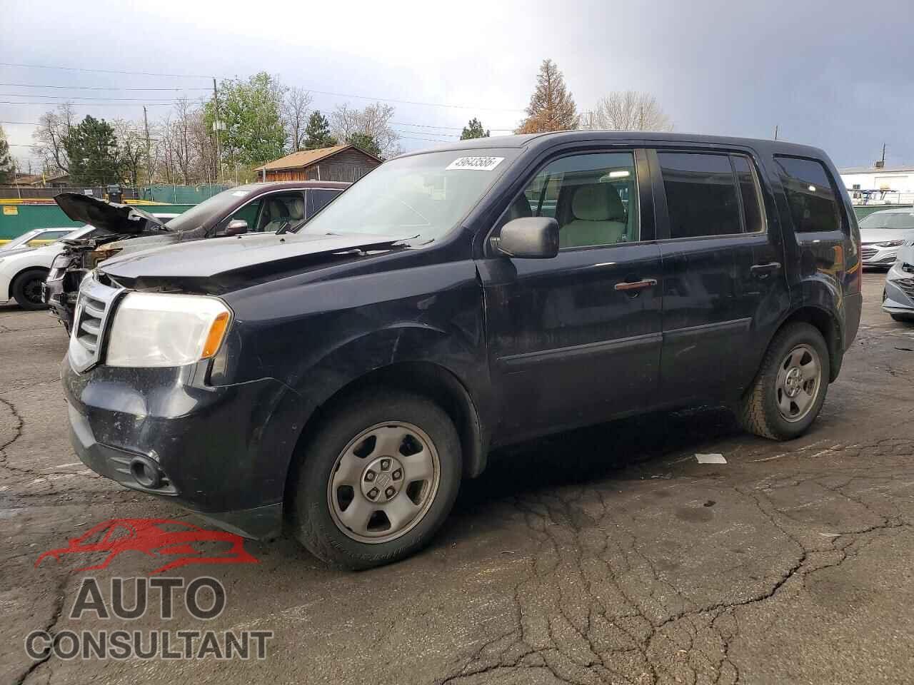 HONDA PILOT 2012 - 5FNYF4H23CB002457