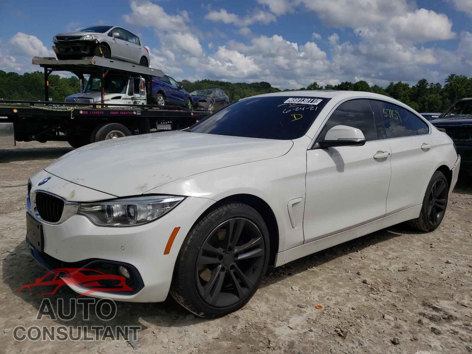 BMW 4 SERIES 2017 - WBA4F9C59HG792662