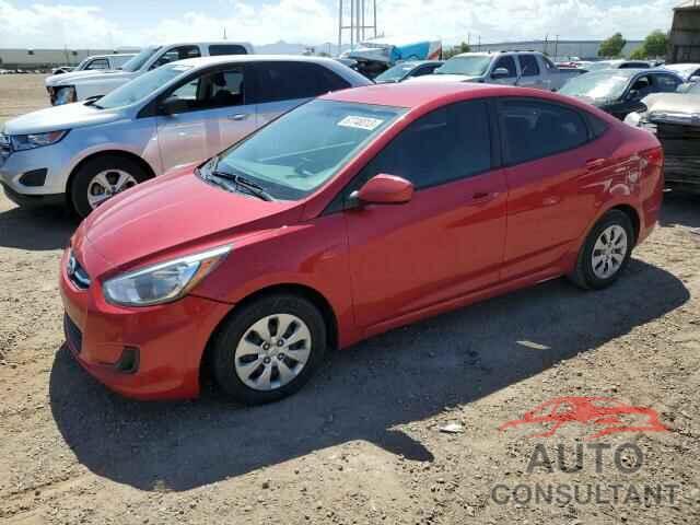 HYUNDAI ACCENT 2016 - KMHCT4AE9GU111280