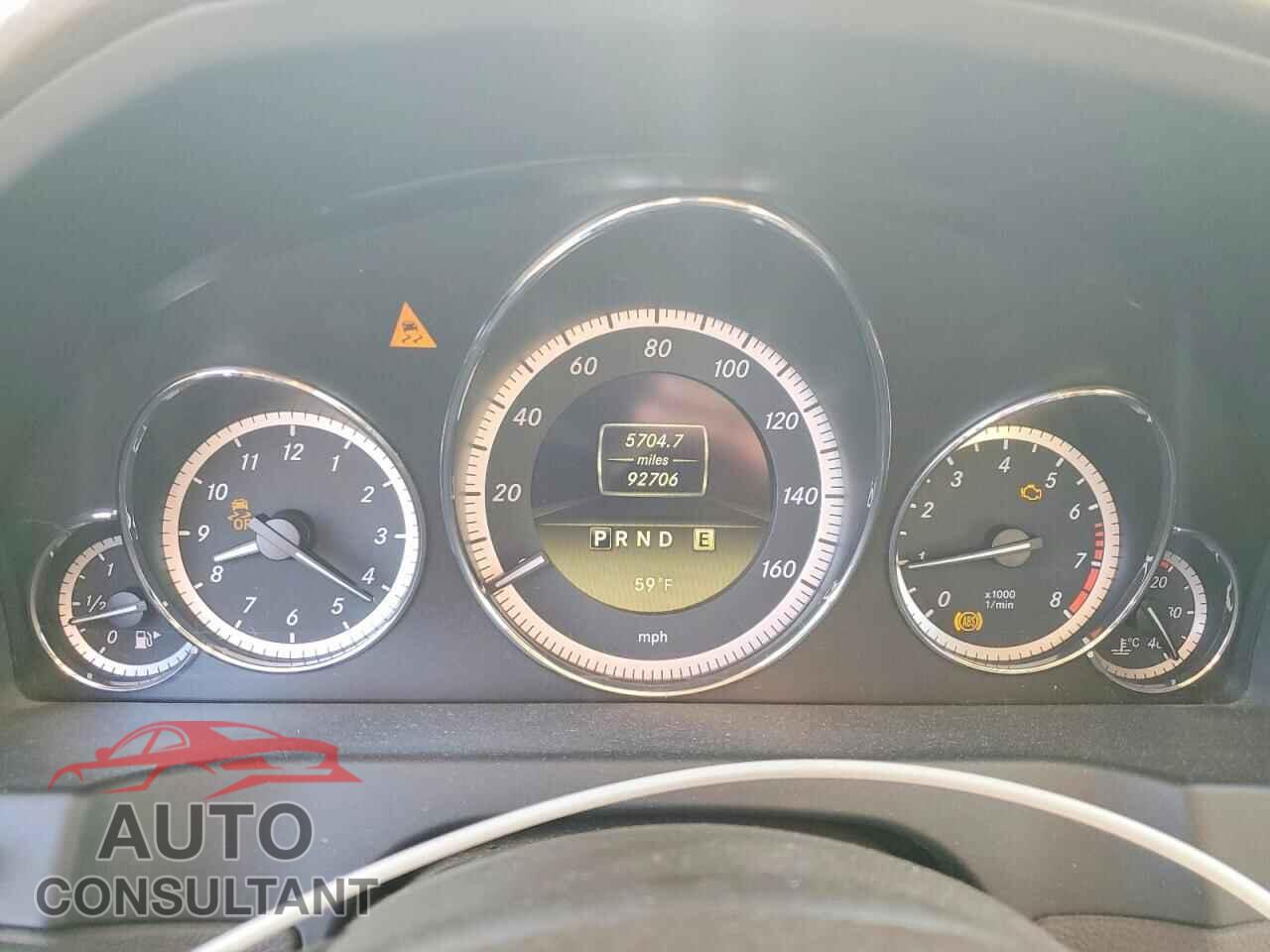 MERCEDES-BENZ E-CLASS 2012 - WDDKK5KF1CF144326
