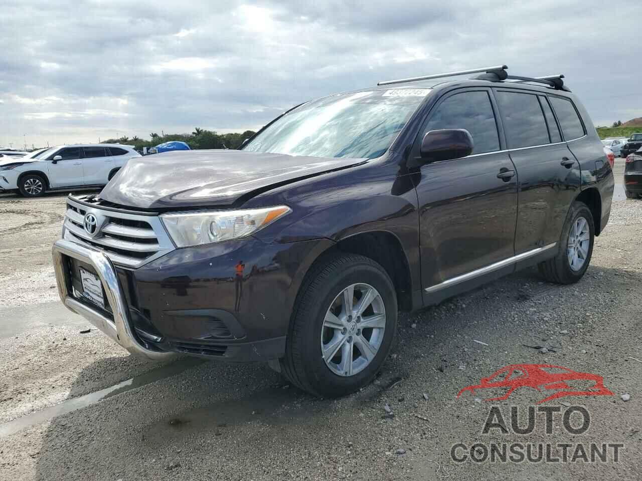 TOYOTA HIGHLANDER 2013 - 5TDBK3EH5DS278429