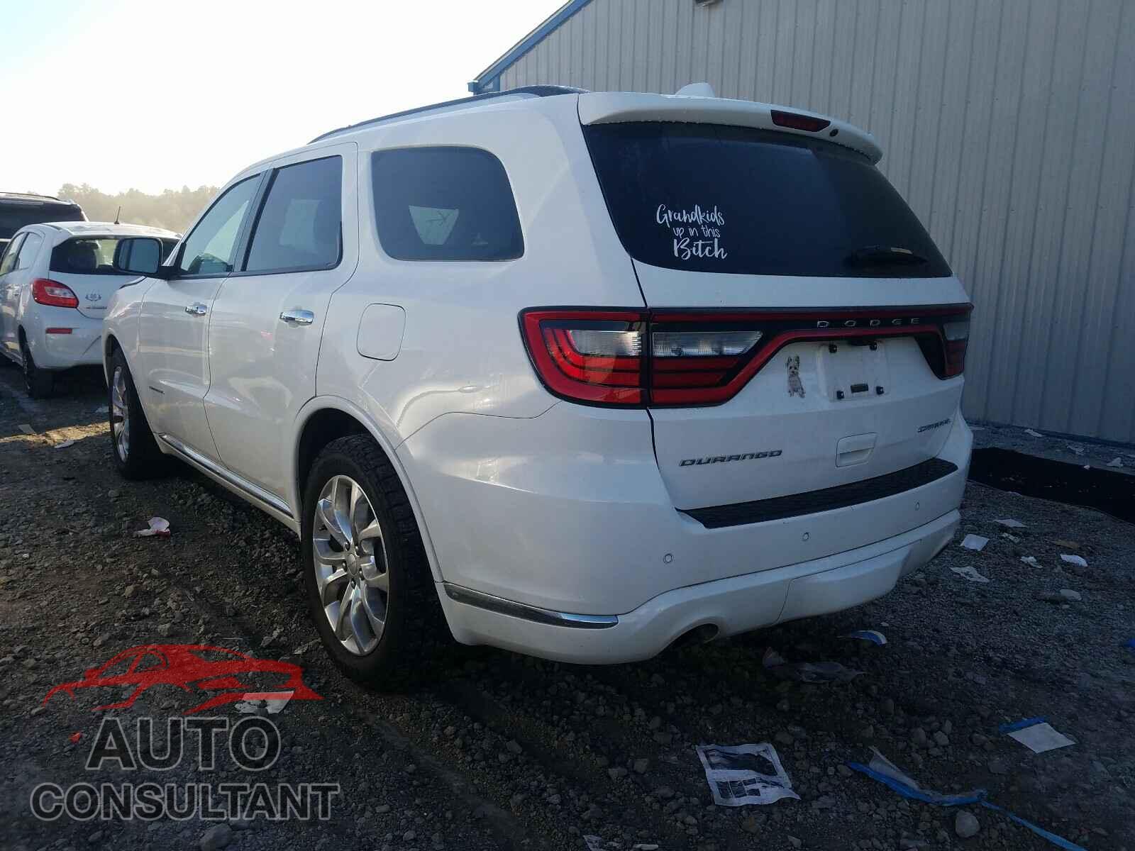 DODGE DURANGO 2018 - 1C4RDHEG1JC226564