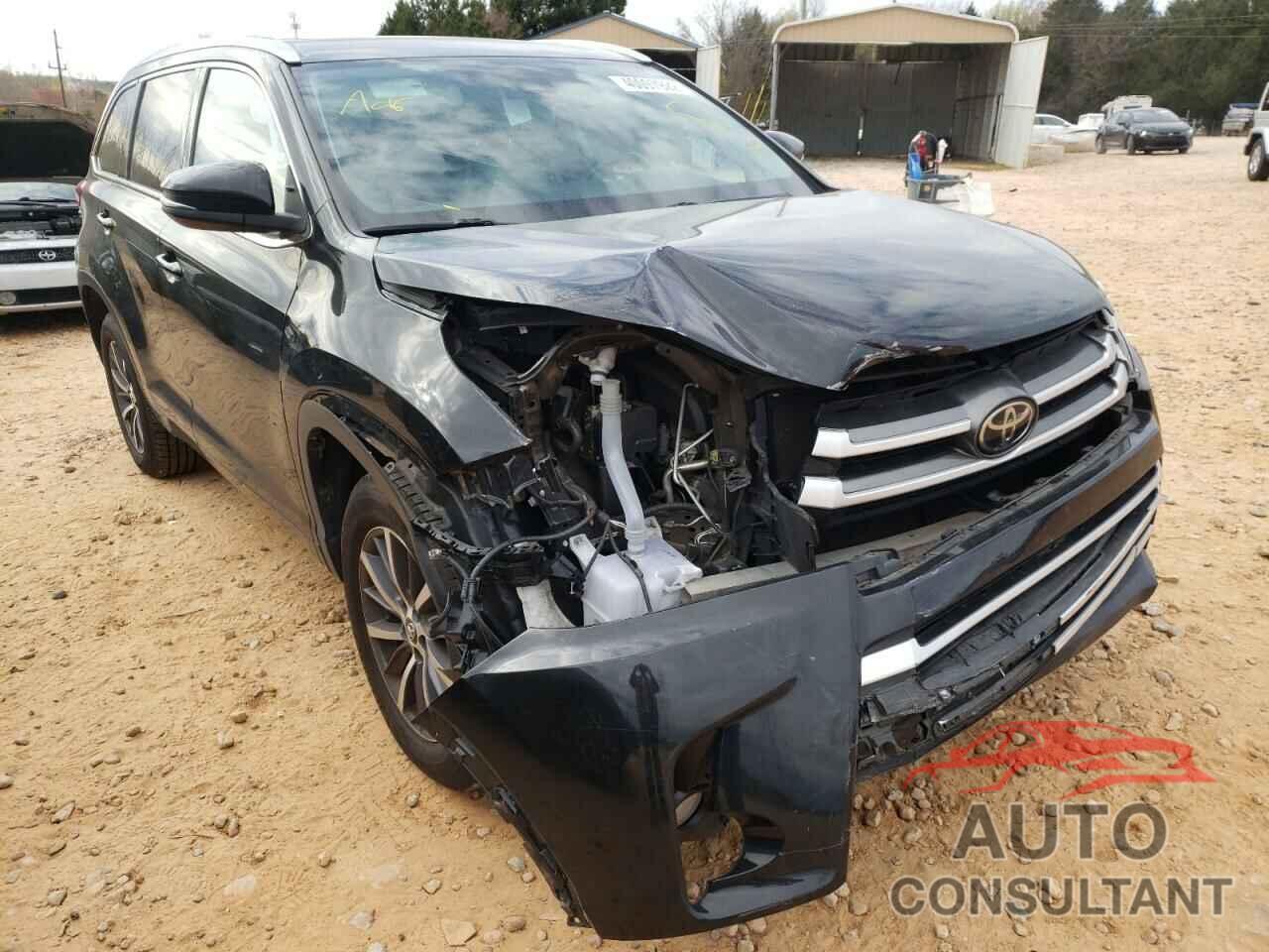 TOYOTA HIGHLANDER 2017 - 5TDKZRFH4HS214269