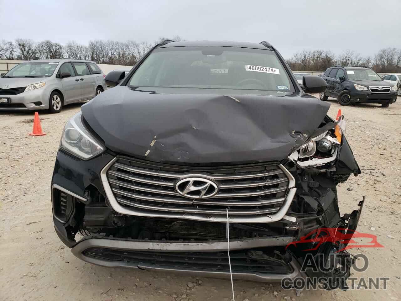 HYUNDAI SANTA FE 2017 - KM8SM4HF4HU223817