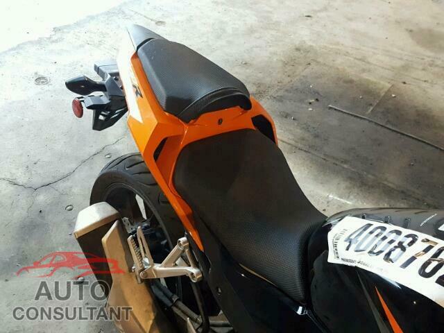 HONDA CBR CYCLE 2017 - MLHPC4468H5400170