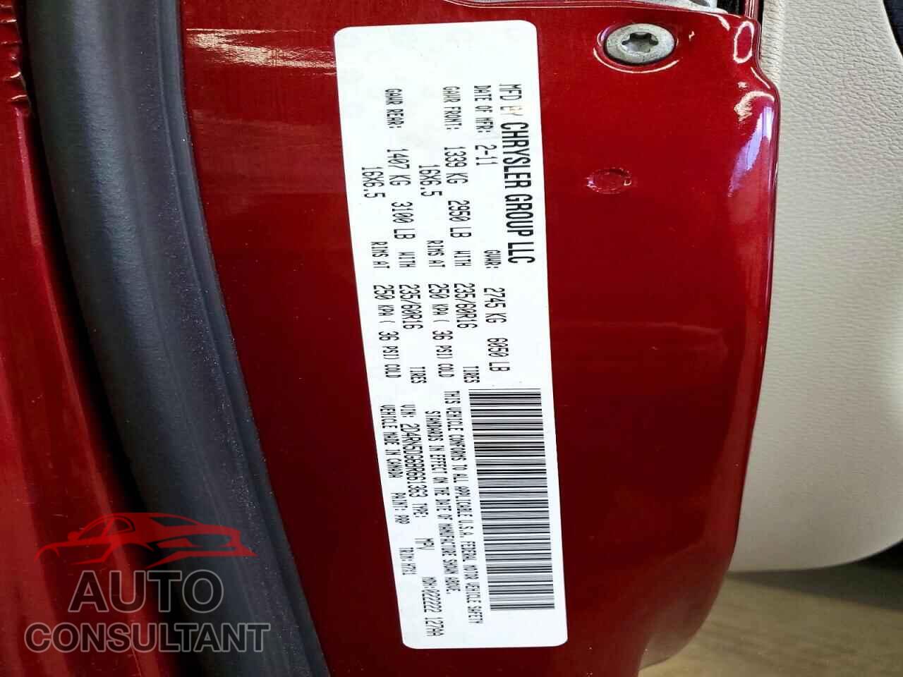 DODGE CARAVAN 2011 - 2D4RN5DG6BR661363