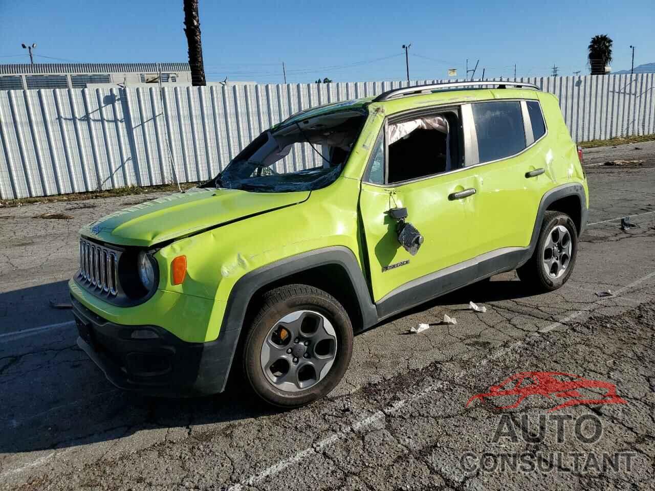 JEEP RENEGADE 2018 - ZACCJBABXJPH44951