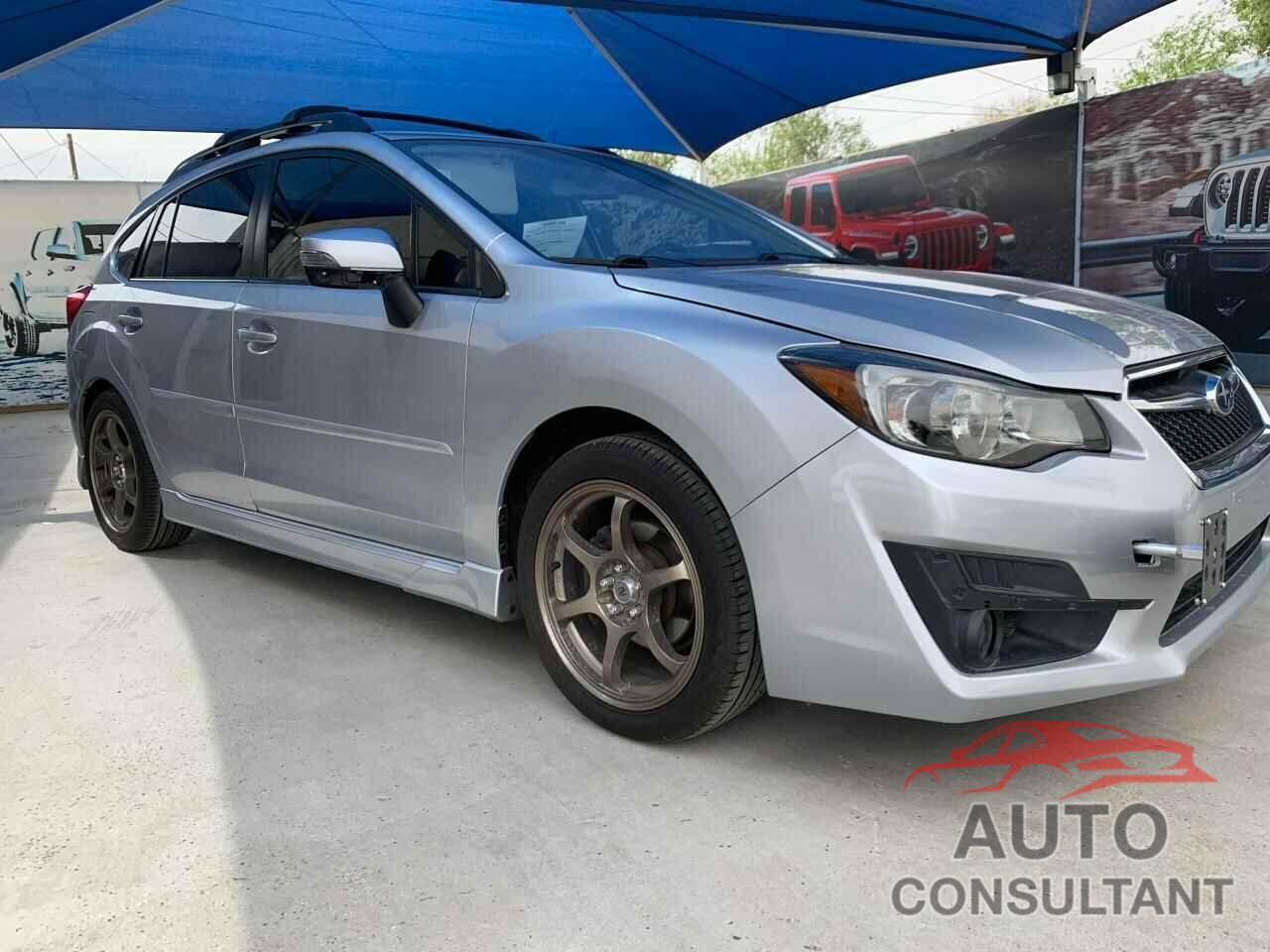 SUBARU IMPREZA 2016 - JF1GPAP69G8215694