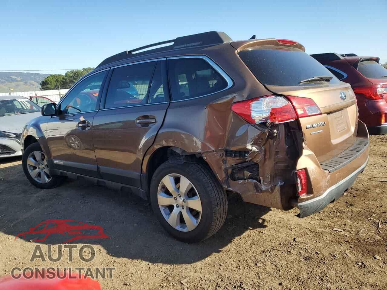 SUBARU OUTBACK 2011 - 4S4BRDKC6B2397357