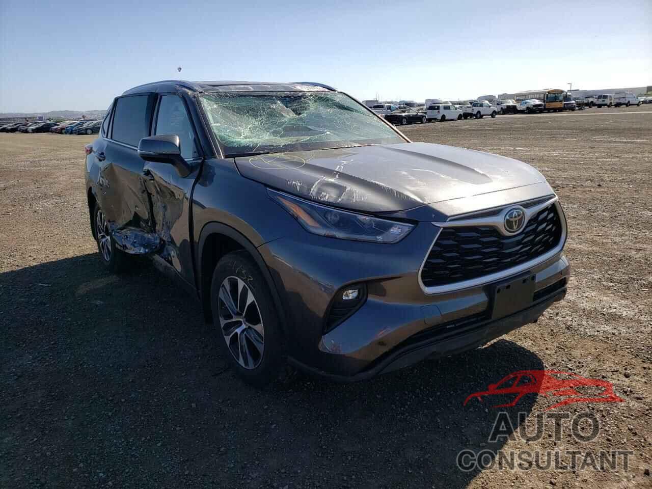 TOYOTA HIGHLANDER 2021 - 5TDHZRAH8MS033509