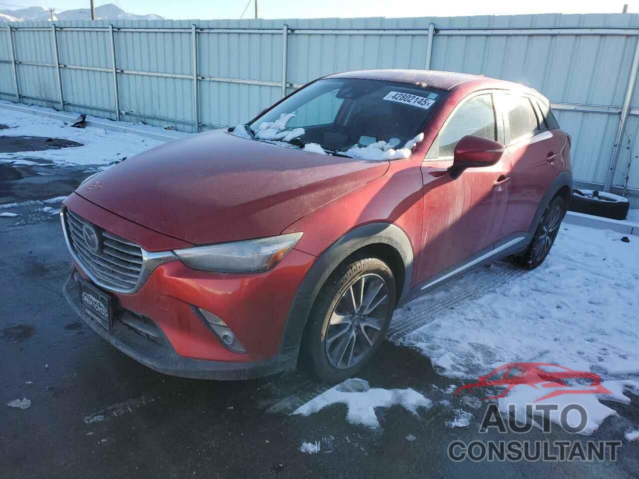 MAZDA CX-3 2016 - JM1DKBD78G0113185