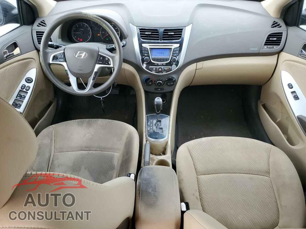 HYUNDAI ACCENT 2012 - KMHCU4AE1CU041037