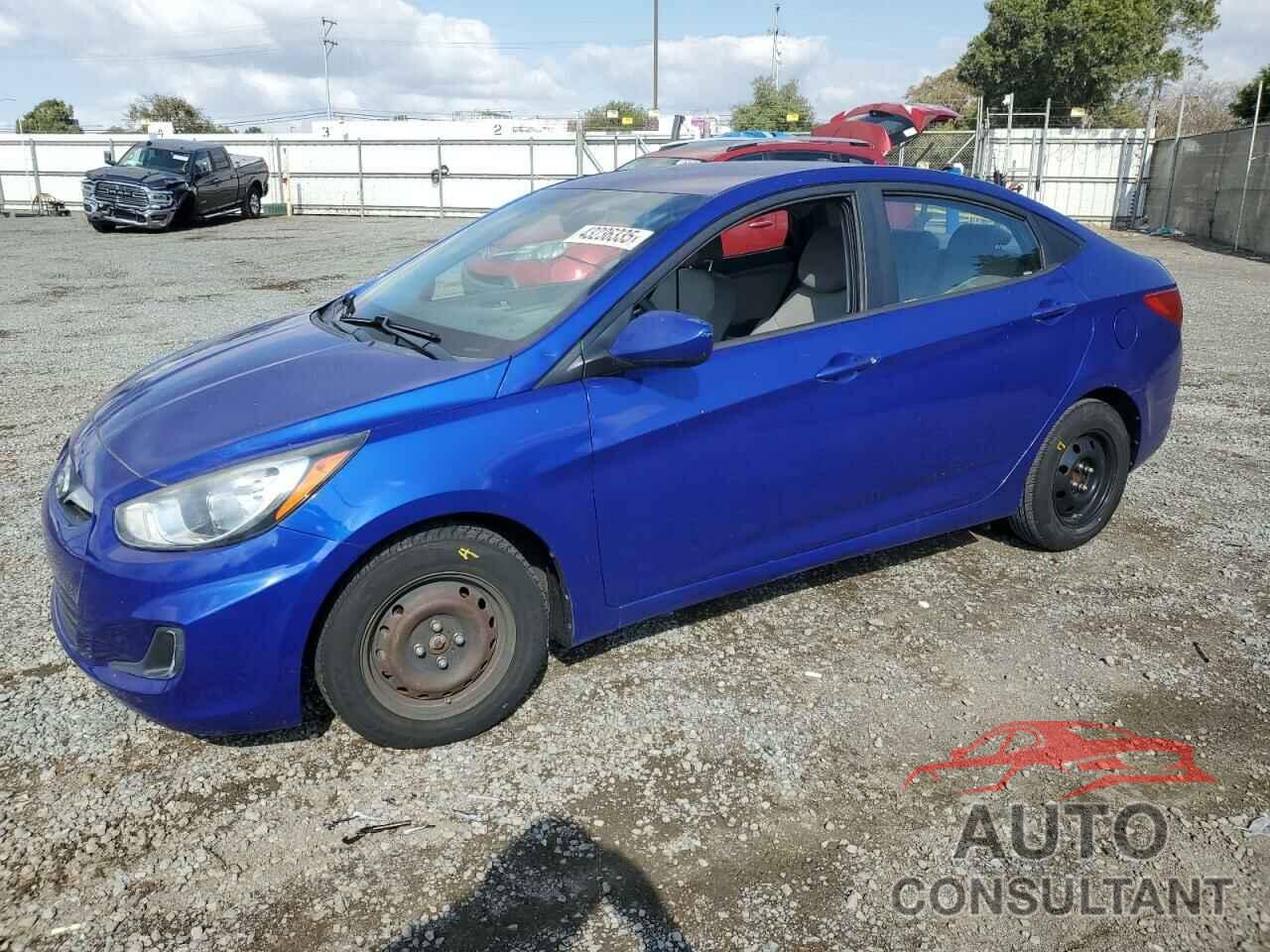 HYUNDAI ACCENT 2013 - KMHCT4AE8DU363100