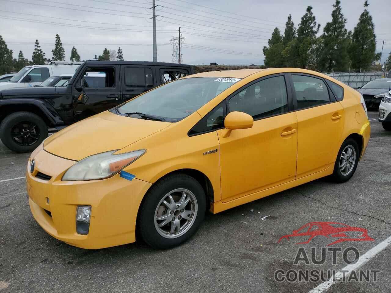 TOYOTA PRIUS 2010 - JTDKN3DUXA0070227