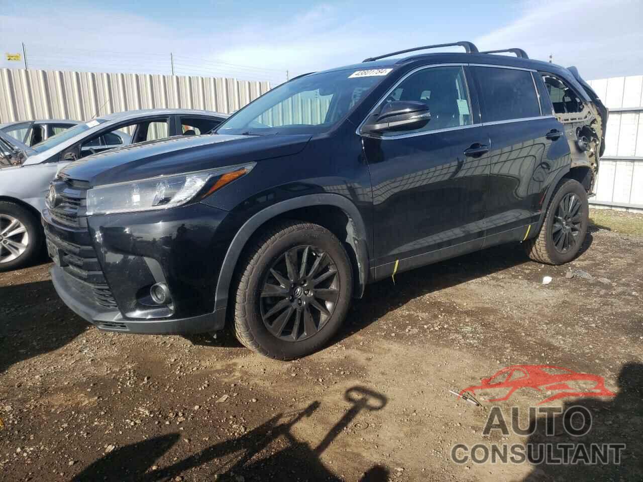 TOYOTA HIGHLANDER 2019 - 5TDJZRFH6KS625143