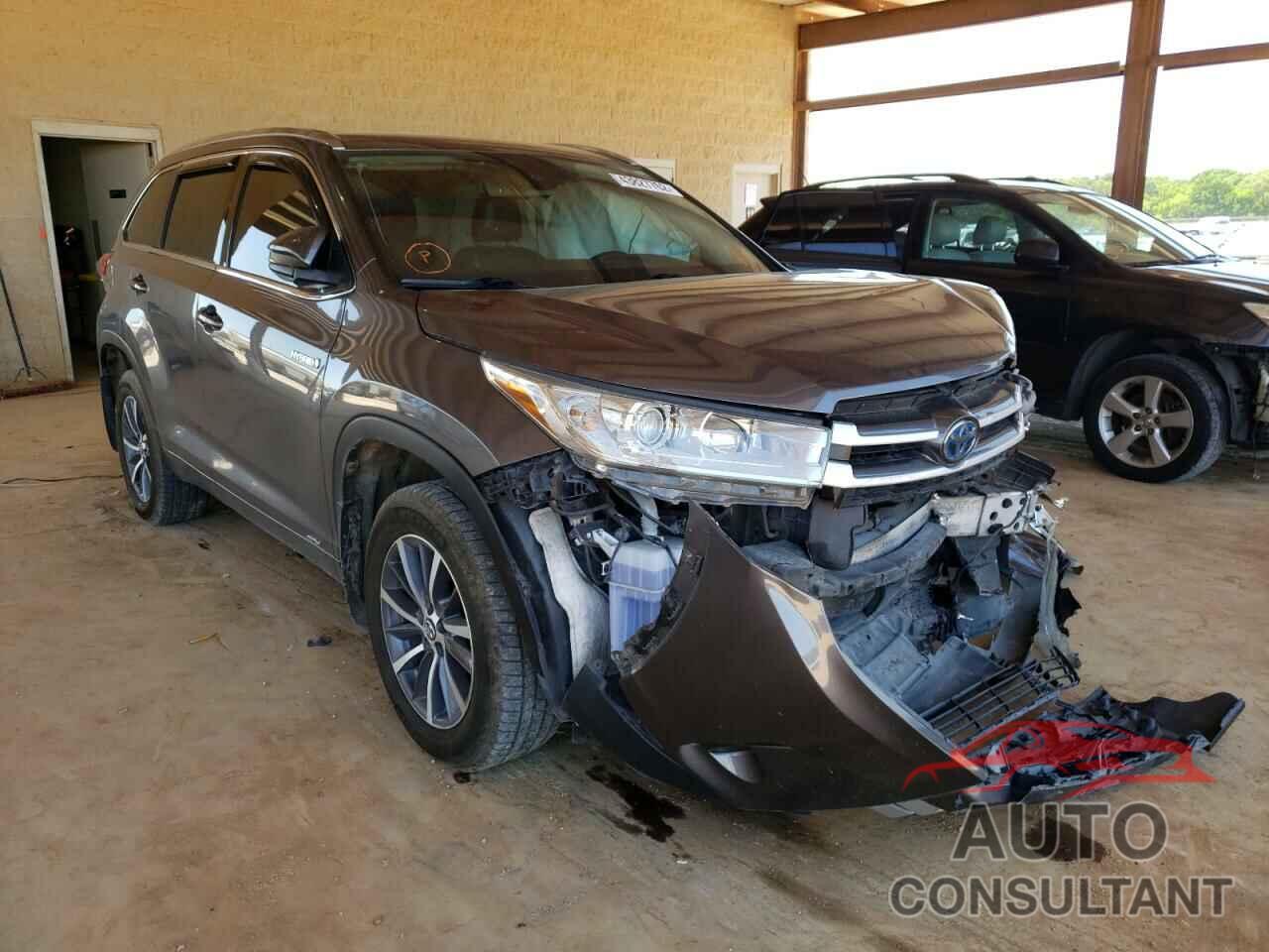 TOYOTA HIGHLANDER 2017 - 5TDJGRFH8HS021981